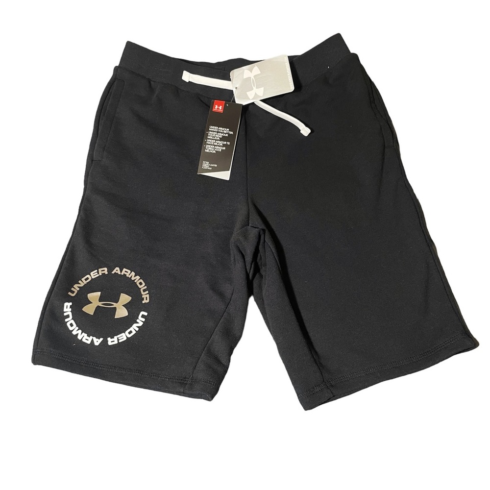 Under Armour Boys Rival Terry Shorts NWT Size YXL